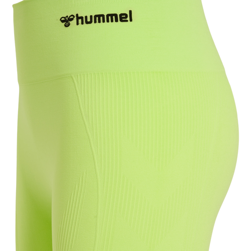 Hummel hmlTIF SEAMLESS HIGH WAIST TIGHTS - sharp green