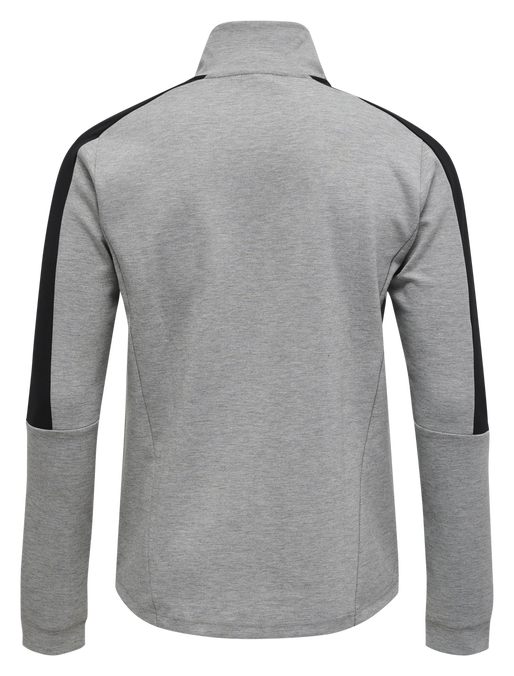 hmlTROPPER ZIP JACKET, GREY MELANGE, packshot