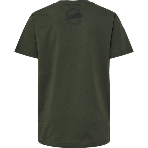 hmlFSK LOW T-SHIRT S/S, FOREST NIGHT, packshot