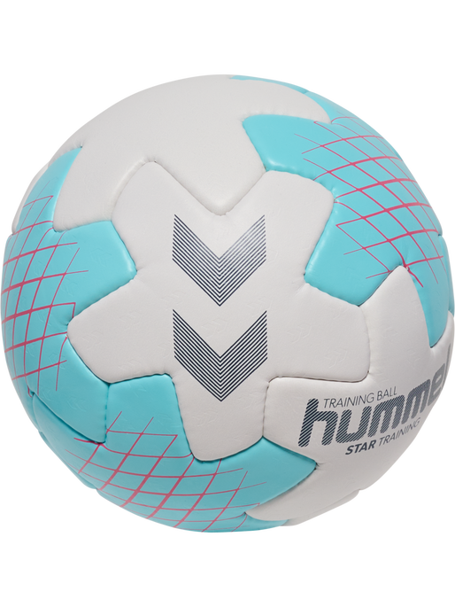 hmlSTAR TRAINING HB, OFF WHITE/LIGHT BLUE/RED hmlSTAR TRAINING HB, OFF WHITE/LIGHT BLUE/RED, packshot