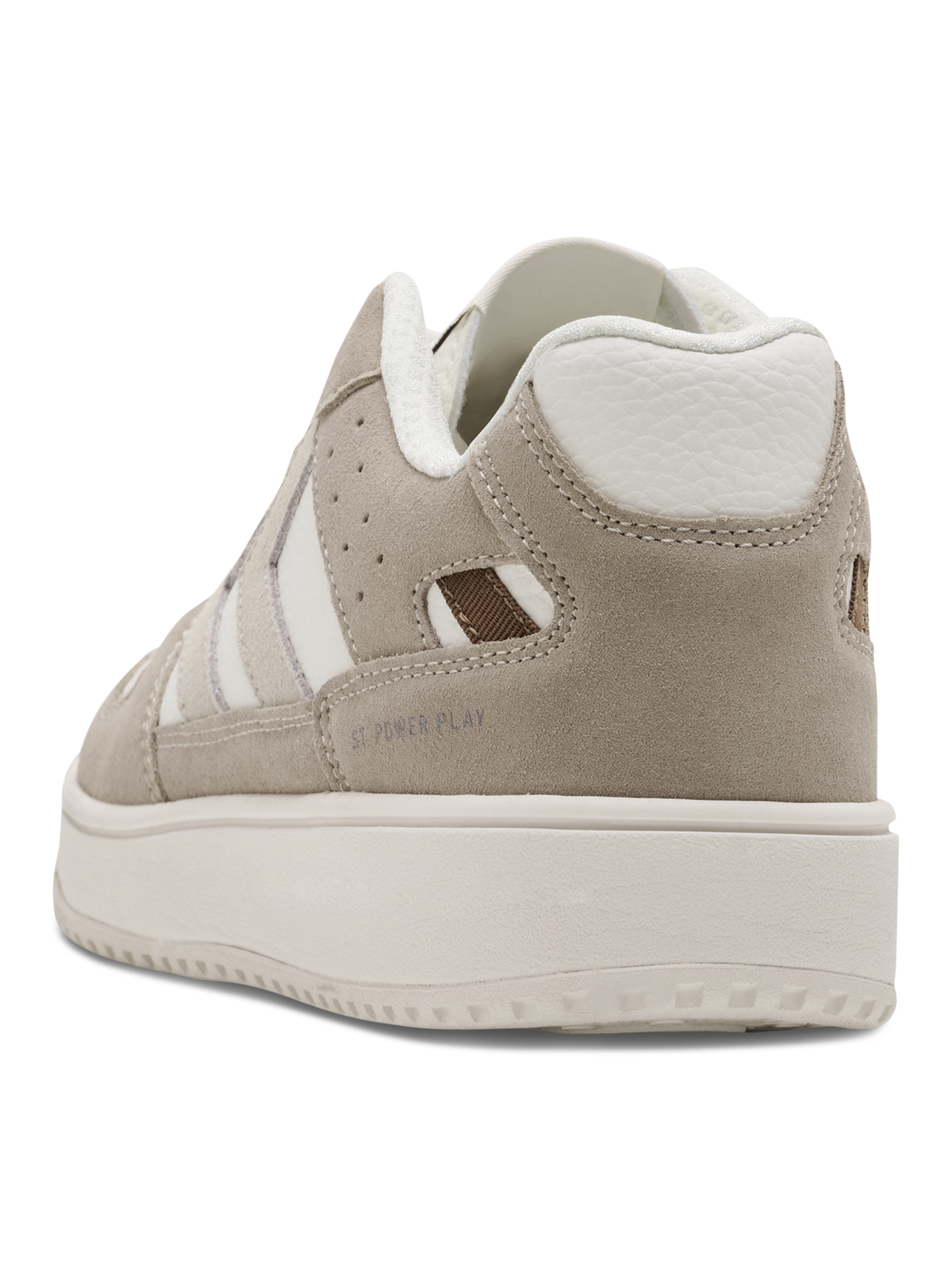 ST. POWER PLAY SUEDE MIX, HUMUS/MARSHMALLOW, packshot