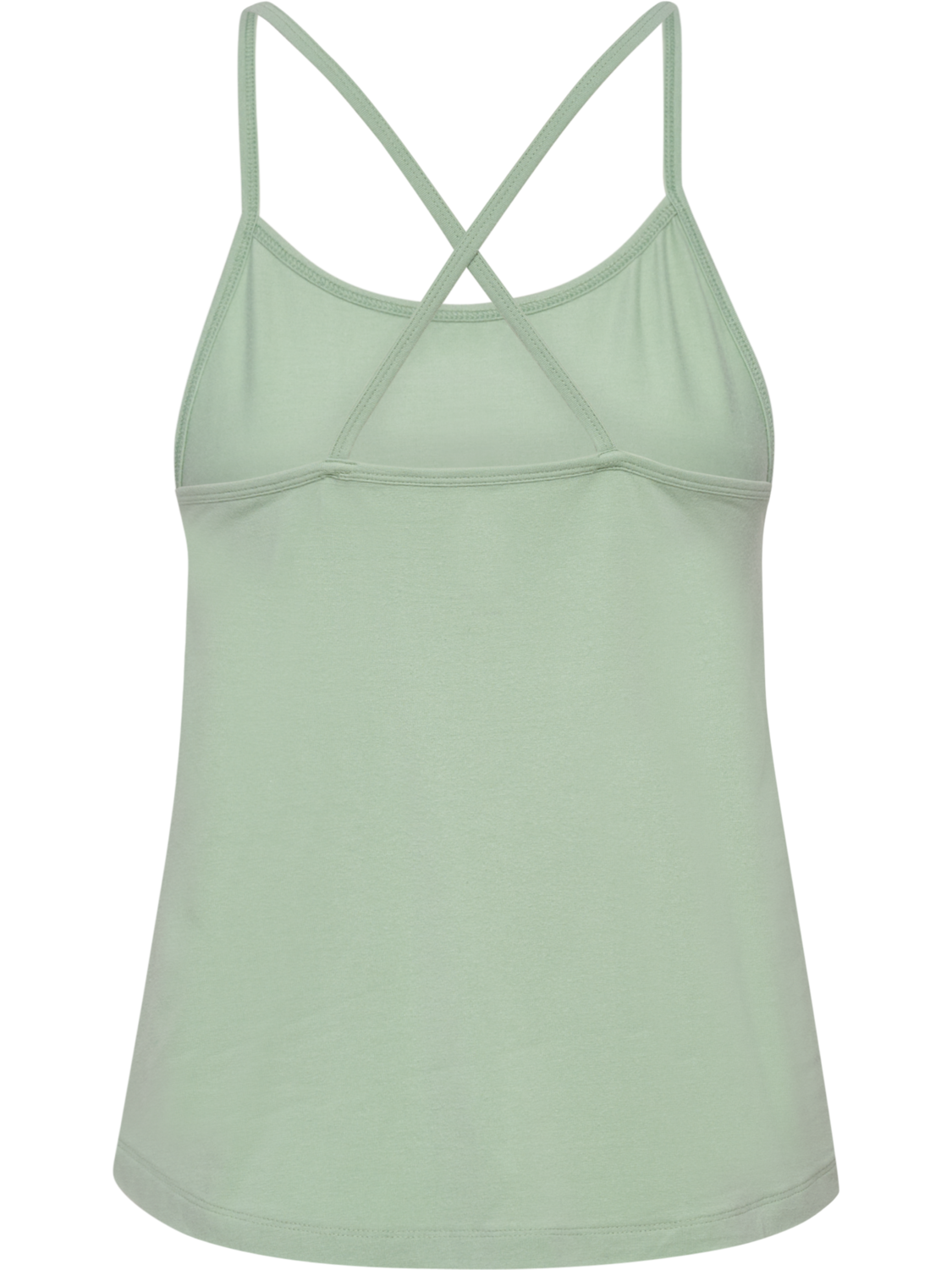 hmlYOGA SOFT W STRAP TOP, FROSTY GREEN, packshot