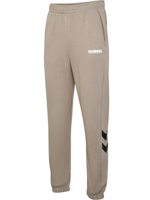 hmlLEGACY REGULAR PANTS, MOON ROCK, packshot