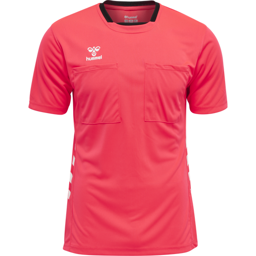 hmlREFEREE CHEVRON JERSEY S/S, DIVA PINK, packshot