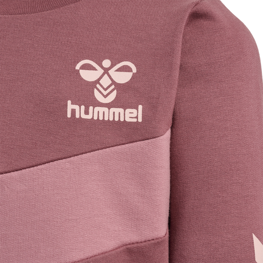 hmlNEEL SWEATSHIRT, ROSE BROWN, packshot