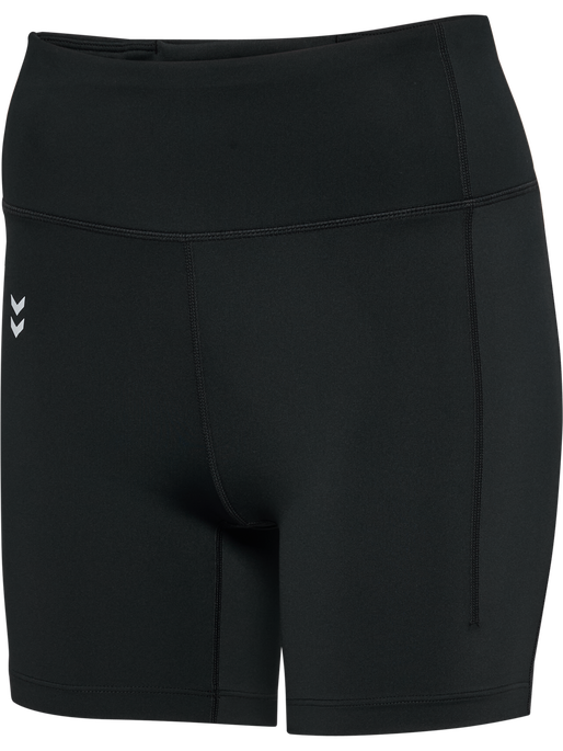 hmlHIIT IMPACT HW SHORT TIGHTS, BLACK hmlHIIT IMPACT HW SHORT TIGHTS, BLACK, packshot