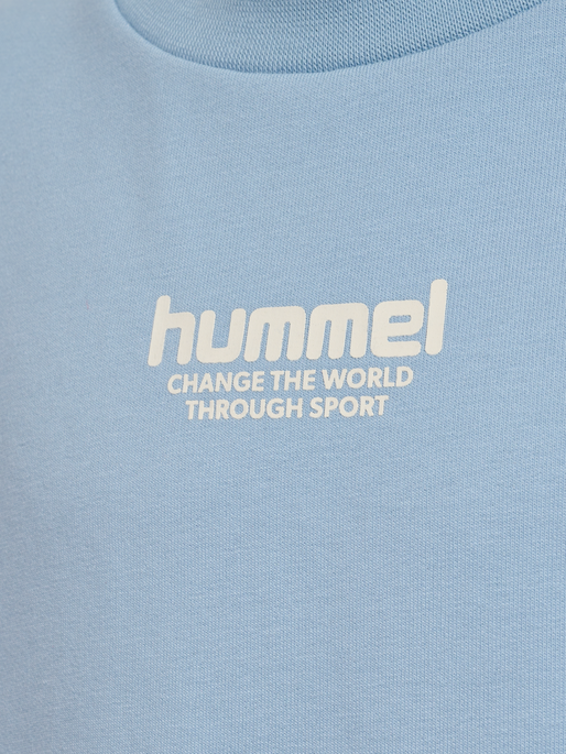 hmlZIPPI DRESS L/S, ASHLEY BLUE, packshot