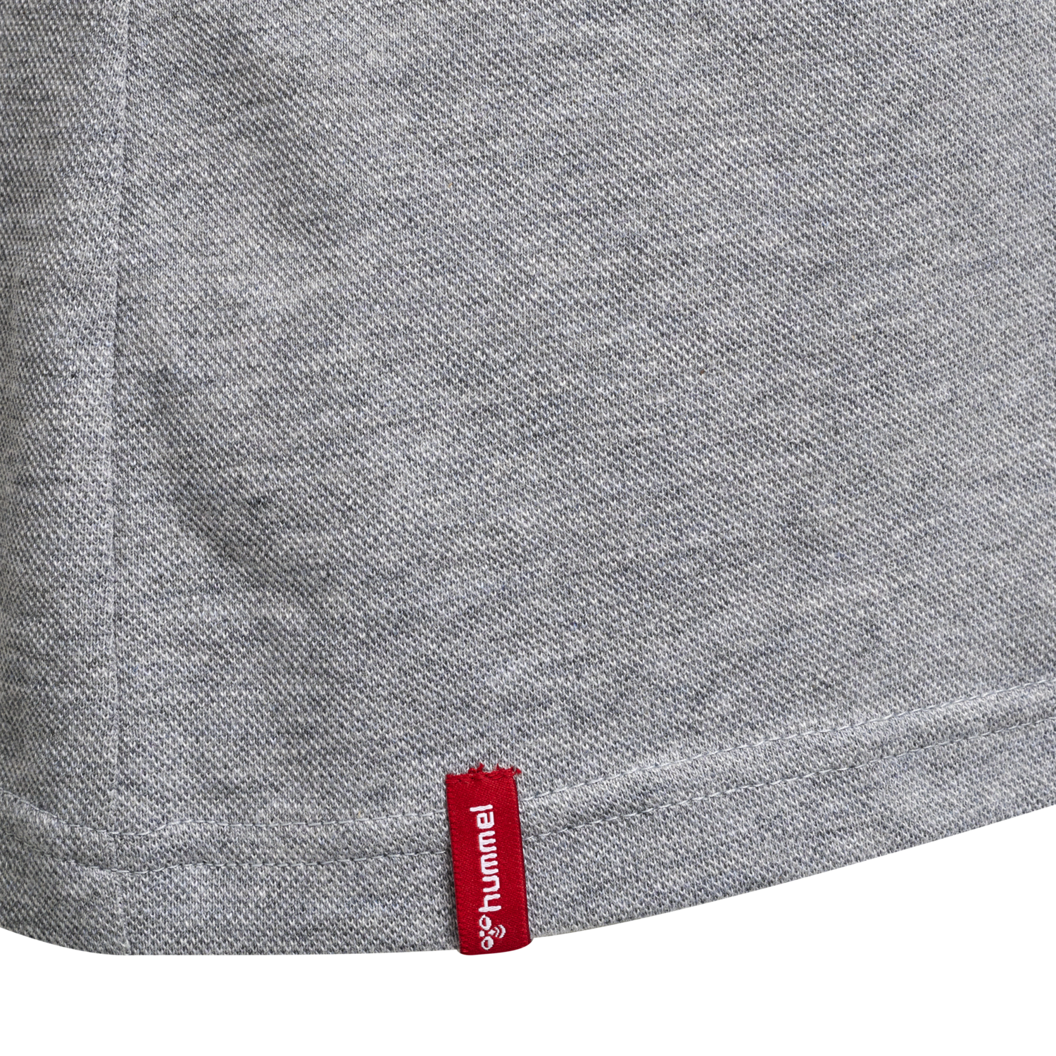 hmlRED CLASSIC POLO WOMAN, GREY MELANGE, packshot