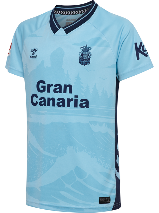 UDLP 25/26 AWAY JERSEY S/S KIDS, SKY BLUE, packshot