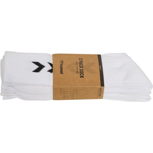 Helligdom sandhed bagværk hummel 3-Pack Basic Sock - WHITE | hummel.net