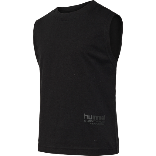 hmlPURE TOP, BLACK, packshot