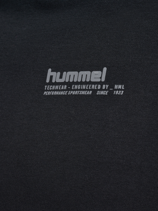 hmlTECH LOOSE T-SHIRT, BLACK hmlTECH LOOSE T-SHIRT, BLACK, packshot