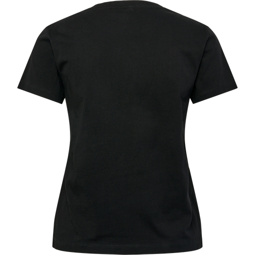 hmlLGC KRISTY SHORT T-SHIRT, BLACK, packshot