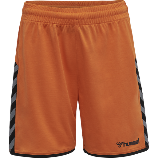 hmlAUTHENTIC KIDS POLY SHORTS, TANGERINE, packshot