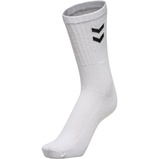 3-Pack Basic Sock, WHITE 3-Pack Basic Sock, WHITE, packshot