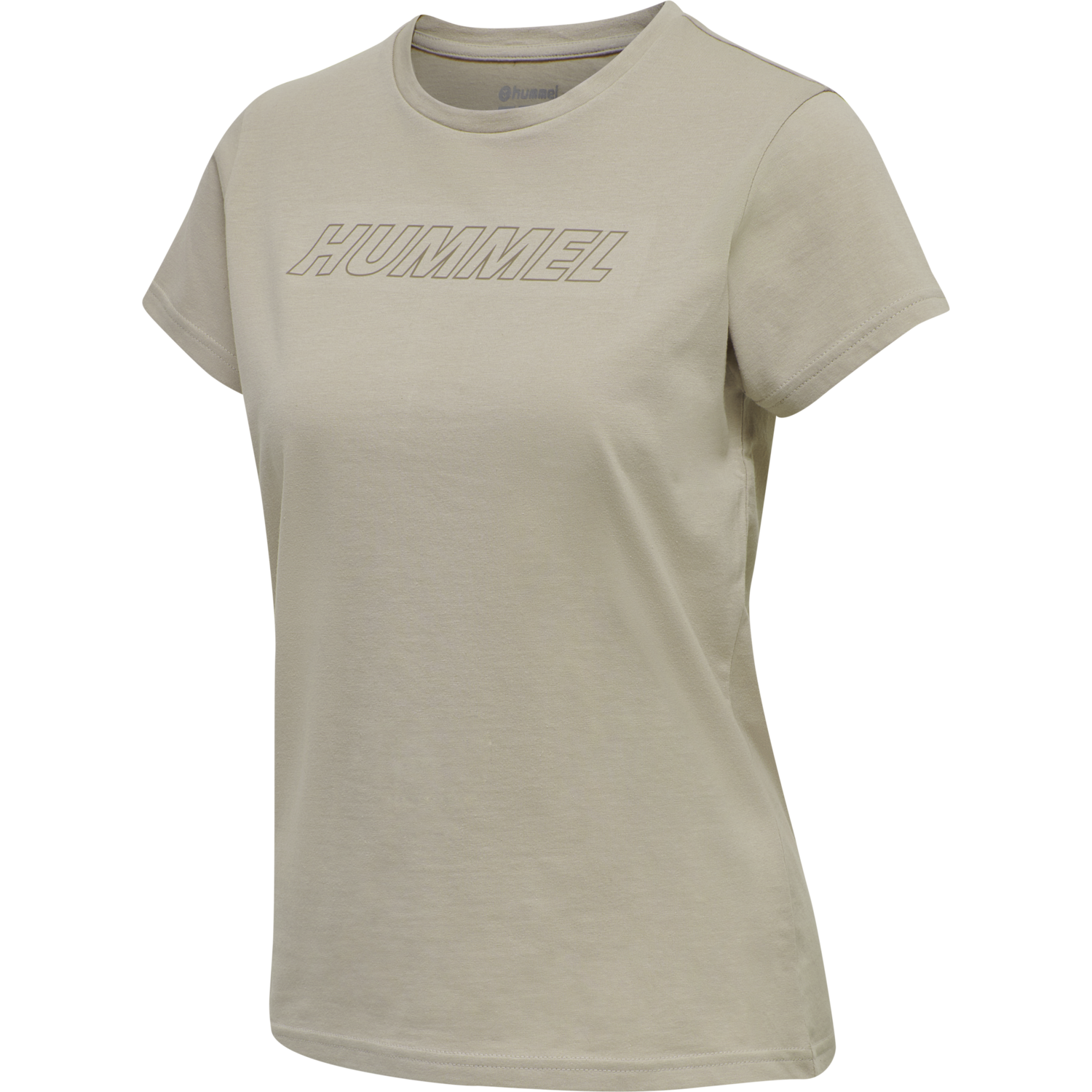 hmlTE CALI 2-PACK COTTON T-SHIRT, BLACK/CHATEAU GREY, packshot