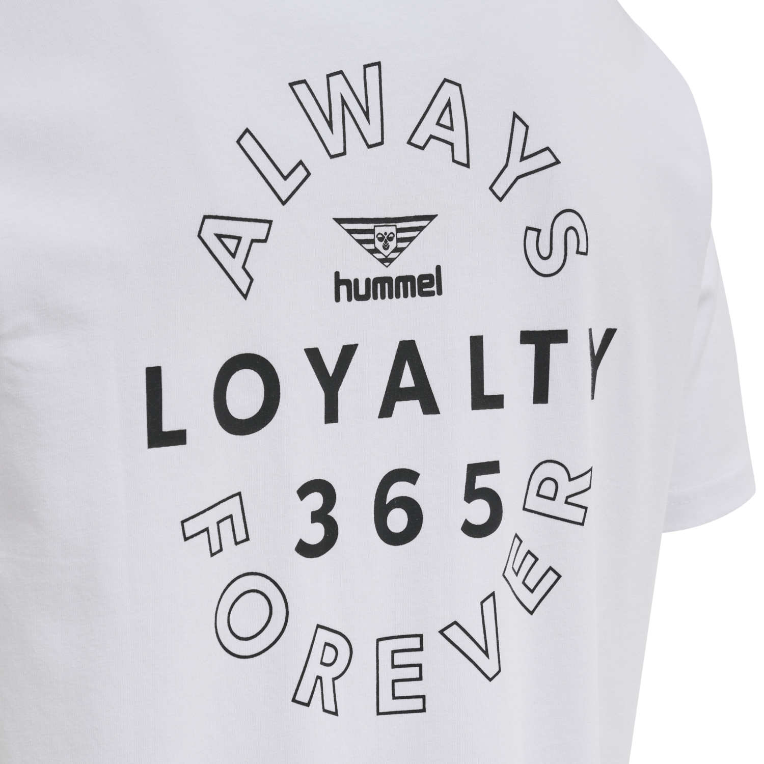 hmlLGC 365 T-SHIRT, WHITE, packshot