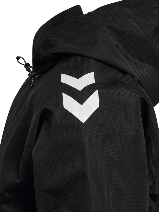 hmlLEAD 2.0 ALL-WEATHER JACKET, BLACK, packshot