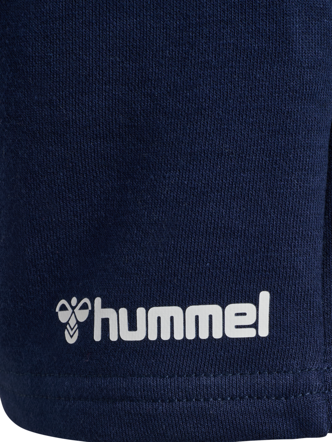 hmlMOVER COTTON BERMUDA SHORTS KIDS, MARINE, packshot