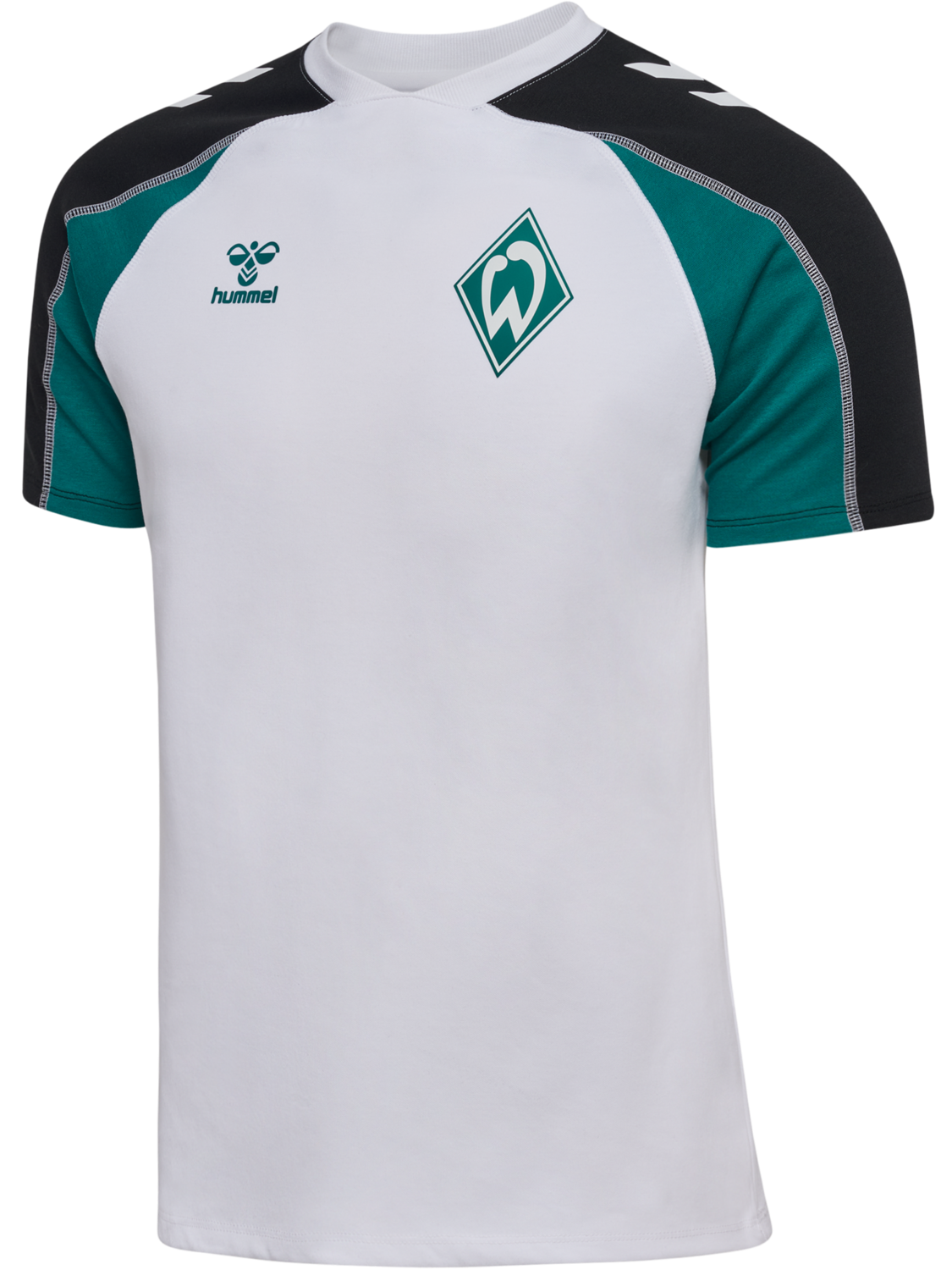 WER 26/27 TRAVEL JERSEY S/S, WHITE WO SPONSOR, packshot