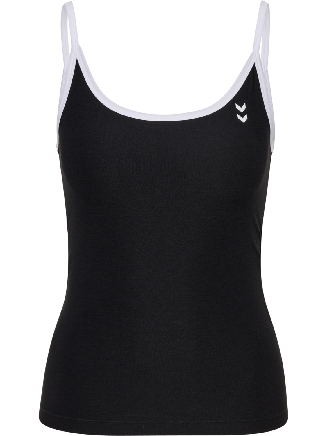 hmlPULSE CIMA STRAP TOP, BLACK, packshot