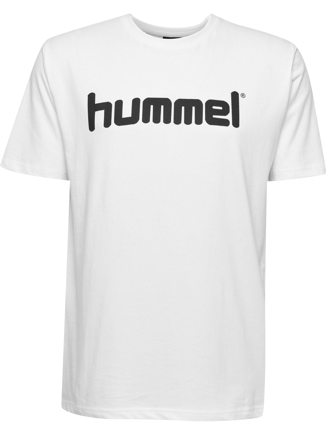 HMLGO COTTON LOGO T-SHIRT S/S, WHITE, packshot