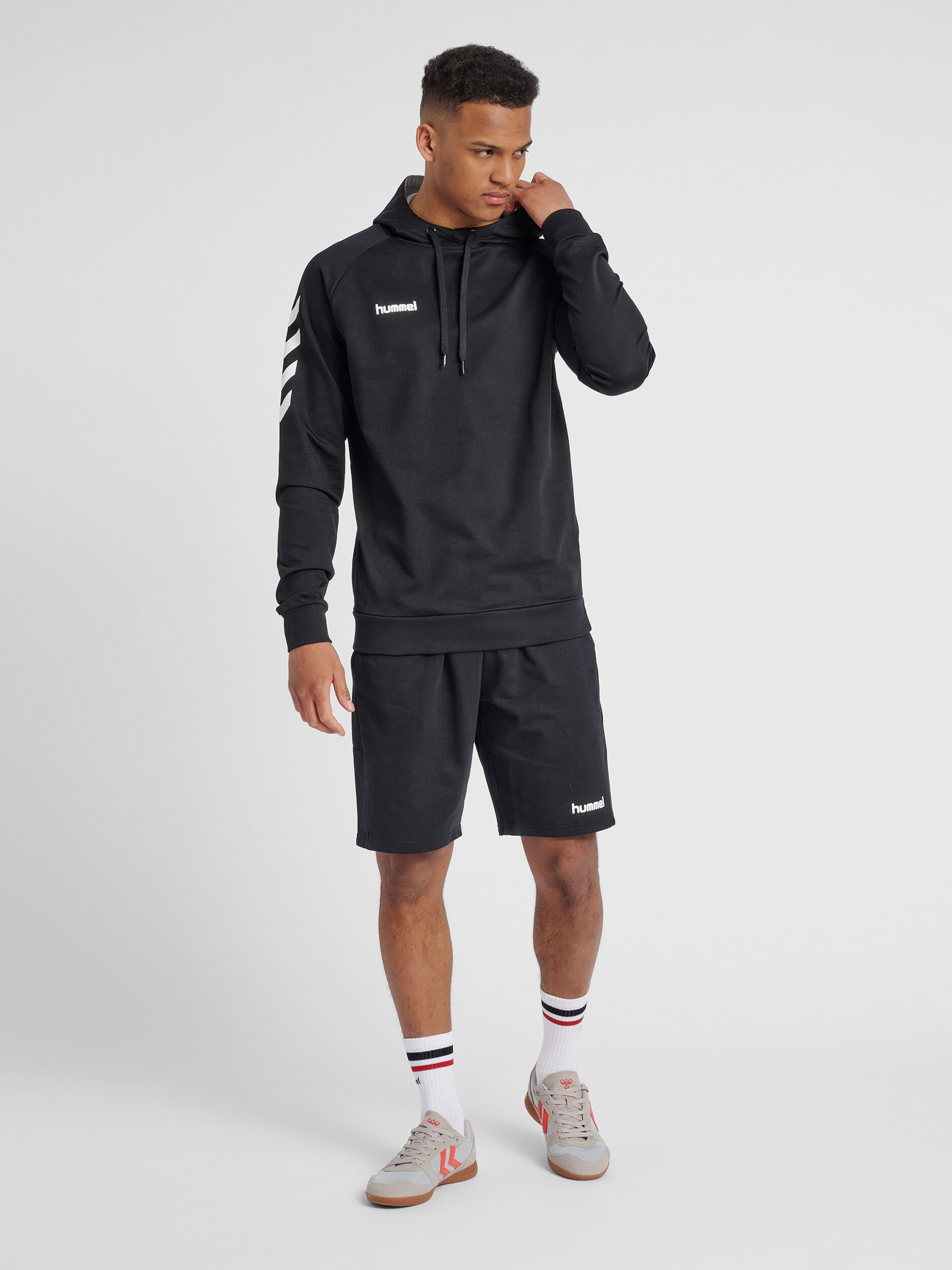 Hummel cotton hoodie shop