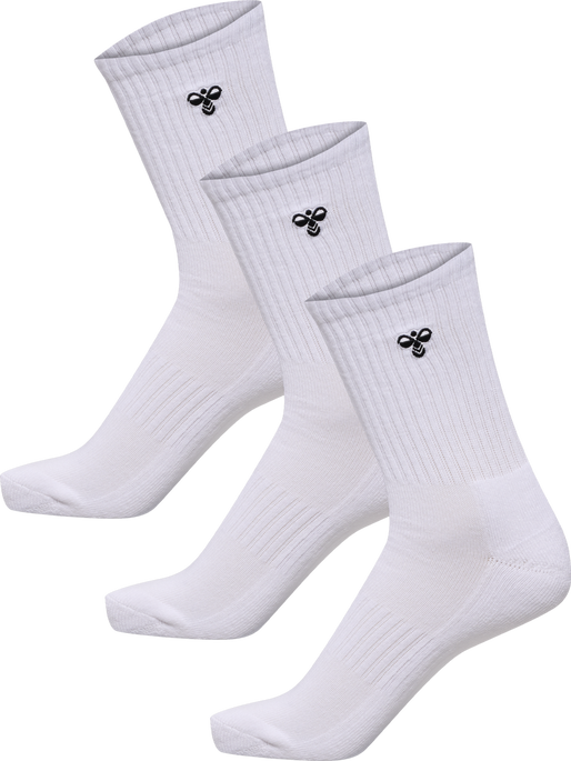 hml3-PACK SOCKS BEE, WHITE hml3-PACK SOCKS BEE, WHITE, packshot