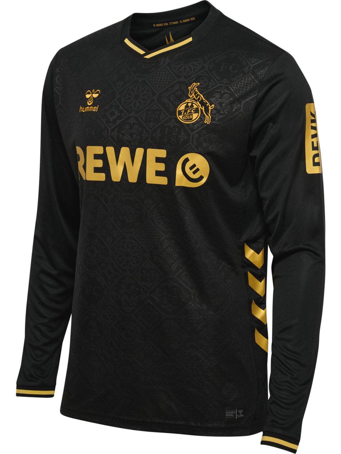 hummel 1FCK 25/26 3RD JERSEY L/S BLACK