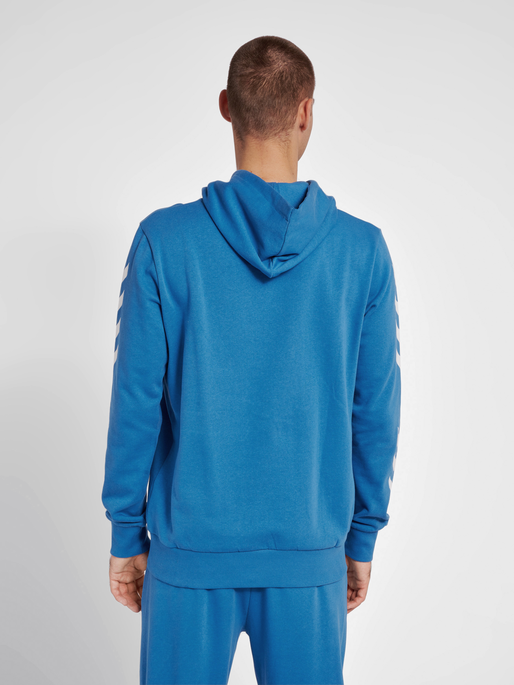 Baby blue hotsell off white hoodie
