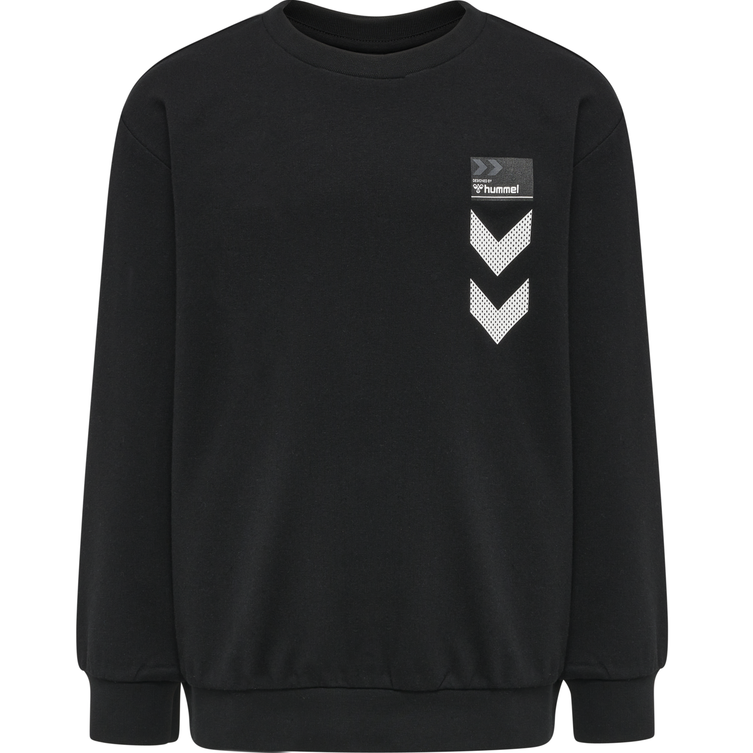 hmlWIMB SWEATSHIRT, BLACK, packshot
