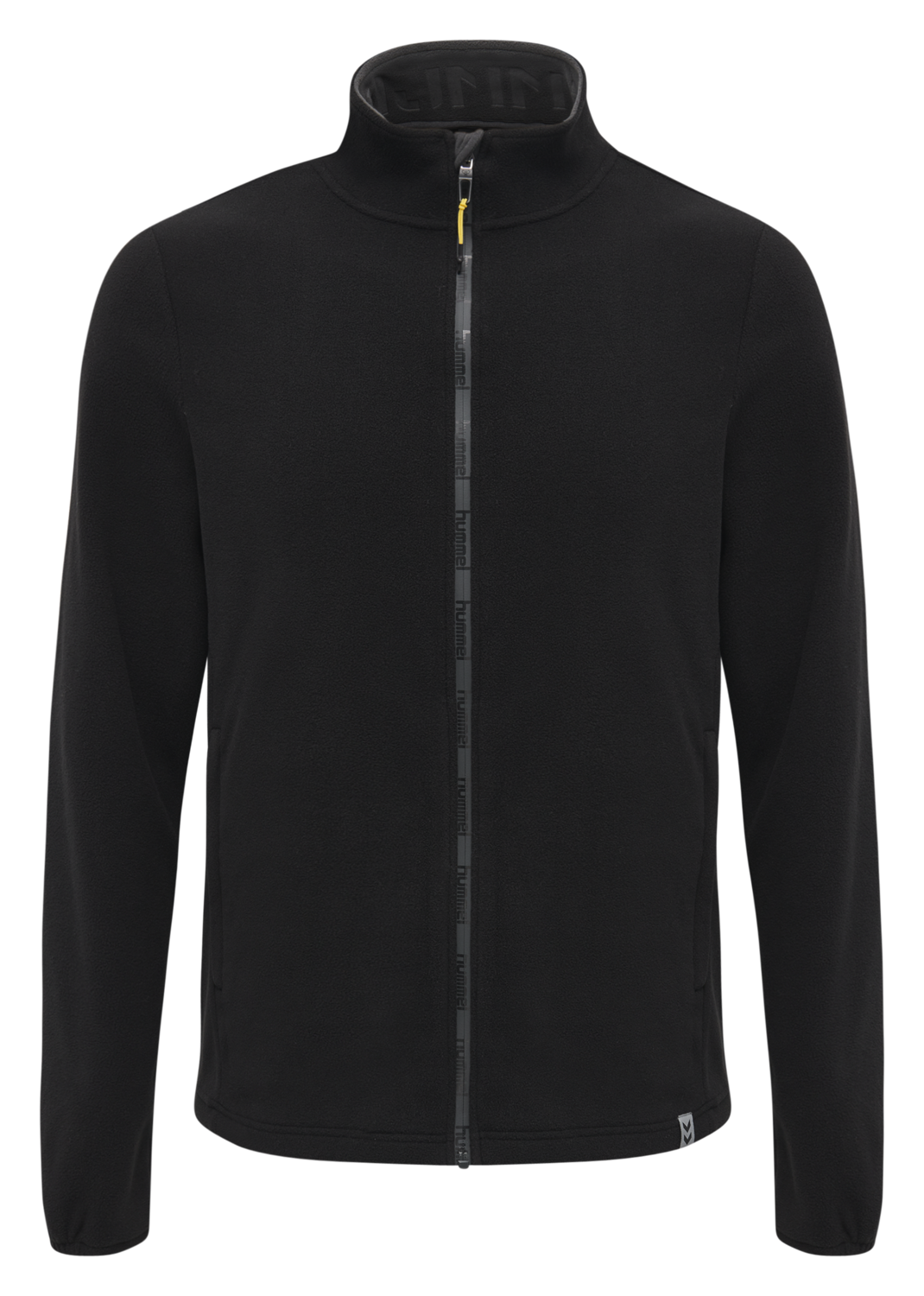 Black zip fleece jacket clearance