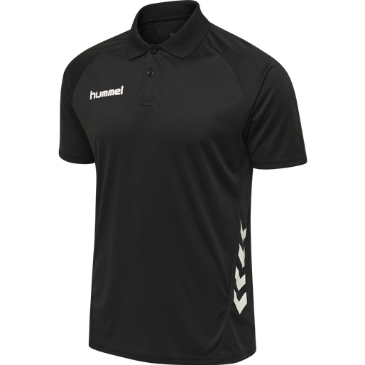 hmlPROMO POLO, BLACK hmlPROMO POLO, BLACK, packshot