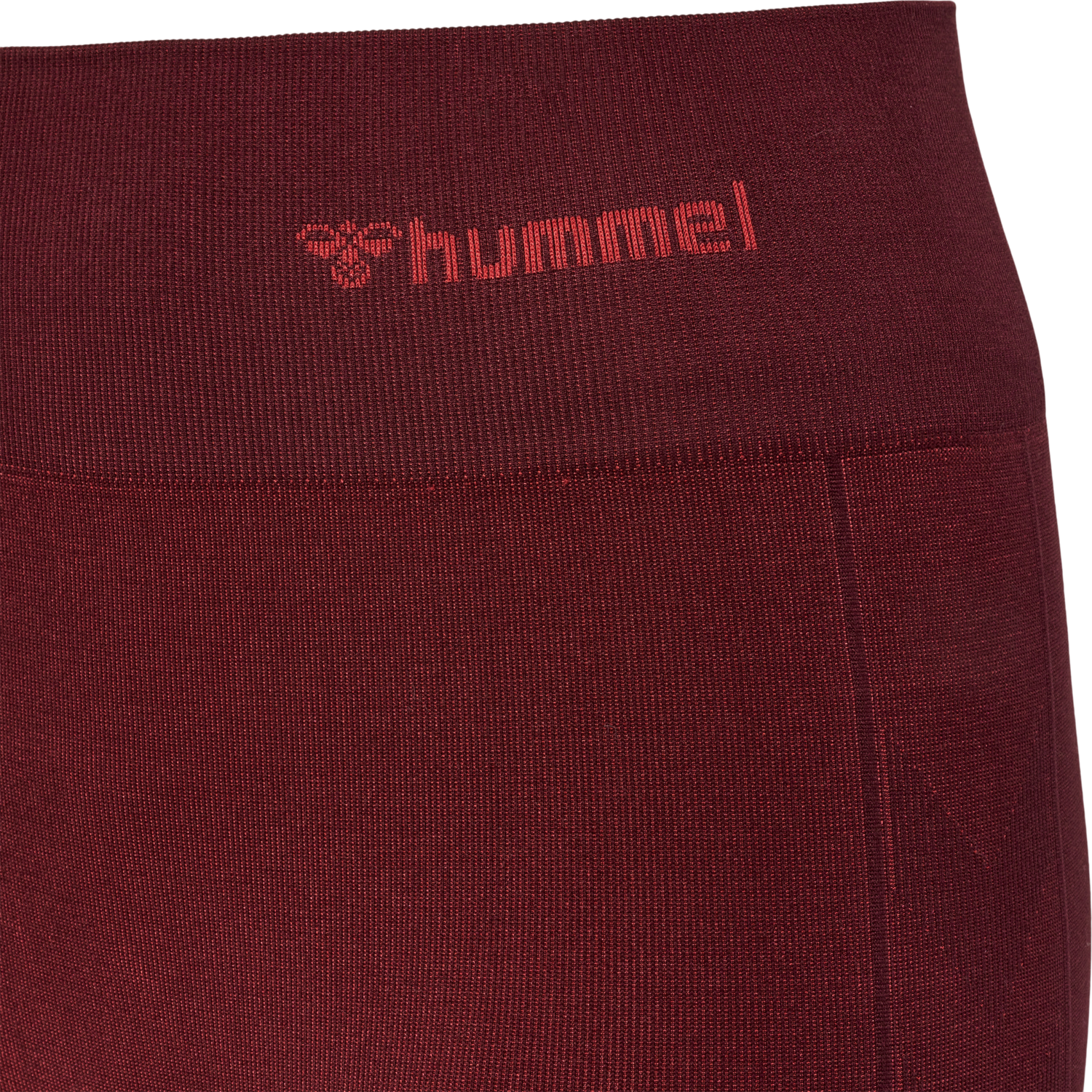 hmlMT FADE SEAMLESS MW TIGHTS, BITTER CHOCOLATE/MINERAL RED, packshot