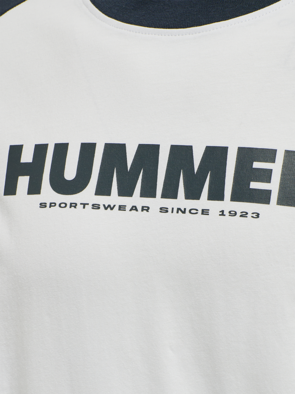 hmlLEGACY BLOCKED T-SHIRT, WHITE, packshot