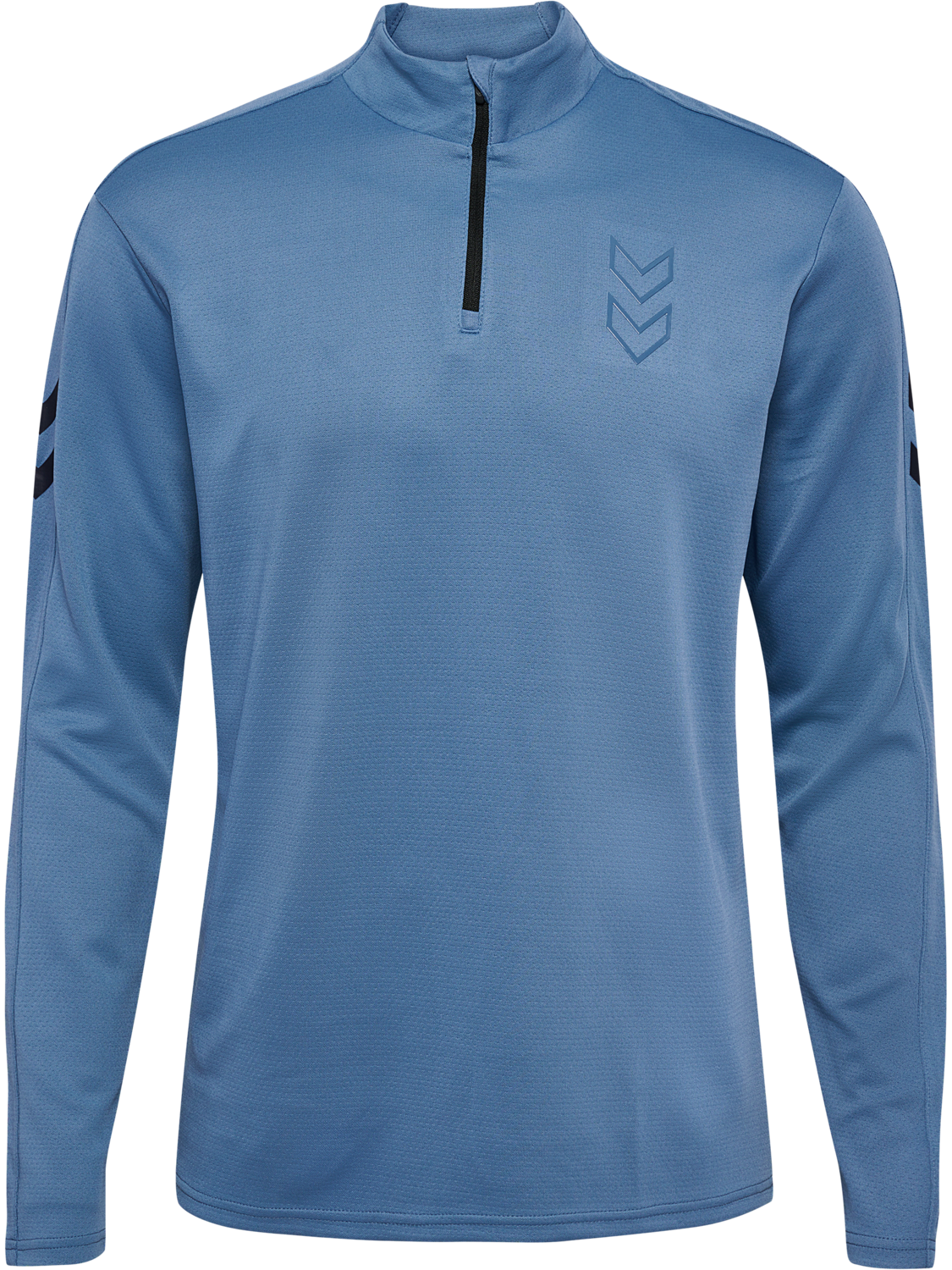 hmlACTIVE PL HALF ZIP, CORONET BLUE, packshot