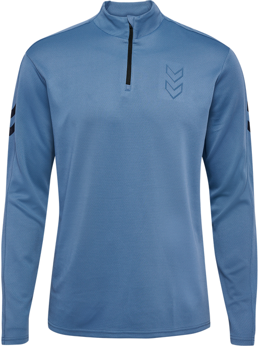 hmlACTIVE PL HALF ZIP, CORONET BLUE hmlACTIVE PL HALF ZIP, CORONET BLUE, packshot