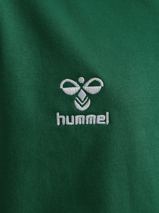 hmlGO 2.0 ZIP HOODIE KIDS, EVERGREEN, packshot