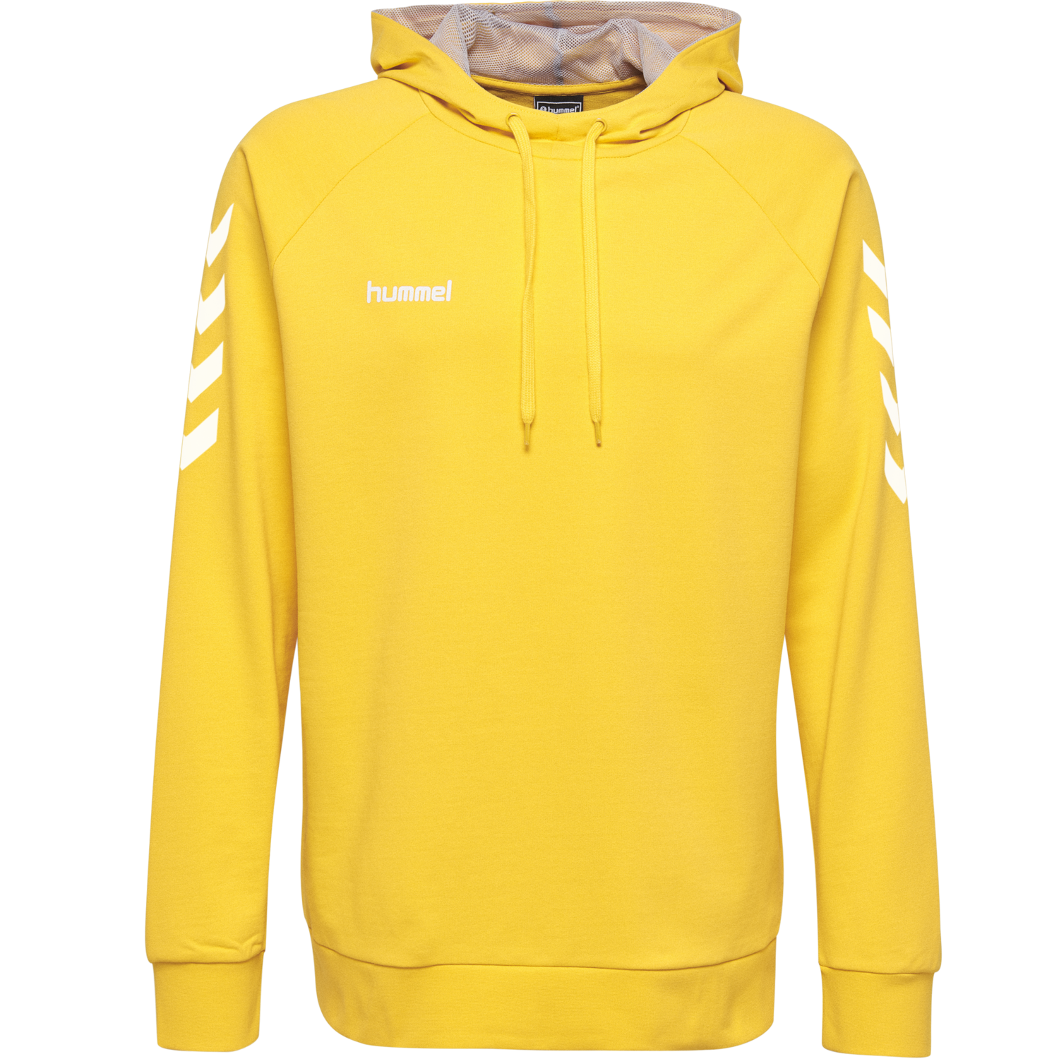 yellow cotton hoodie