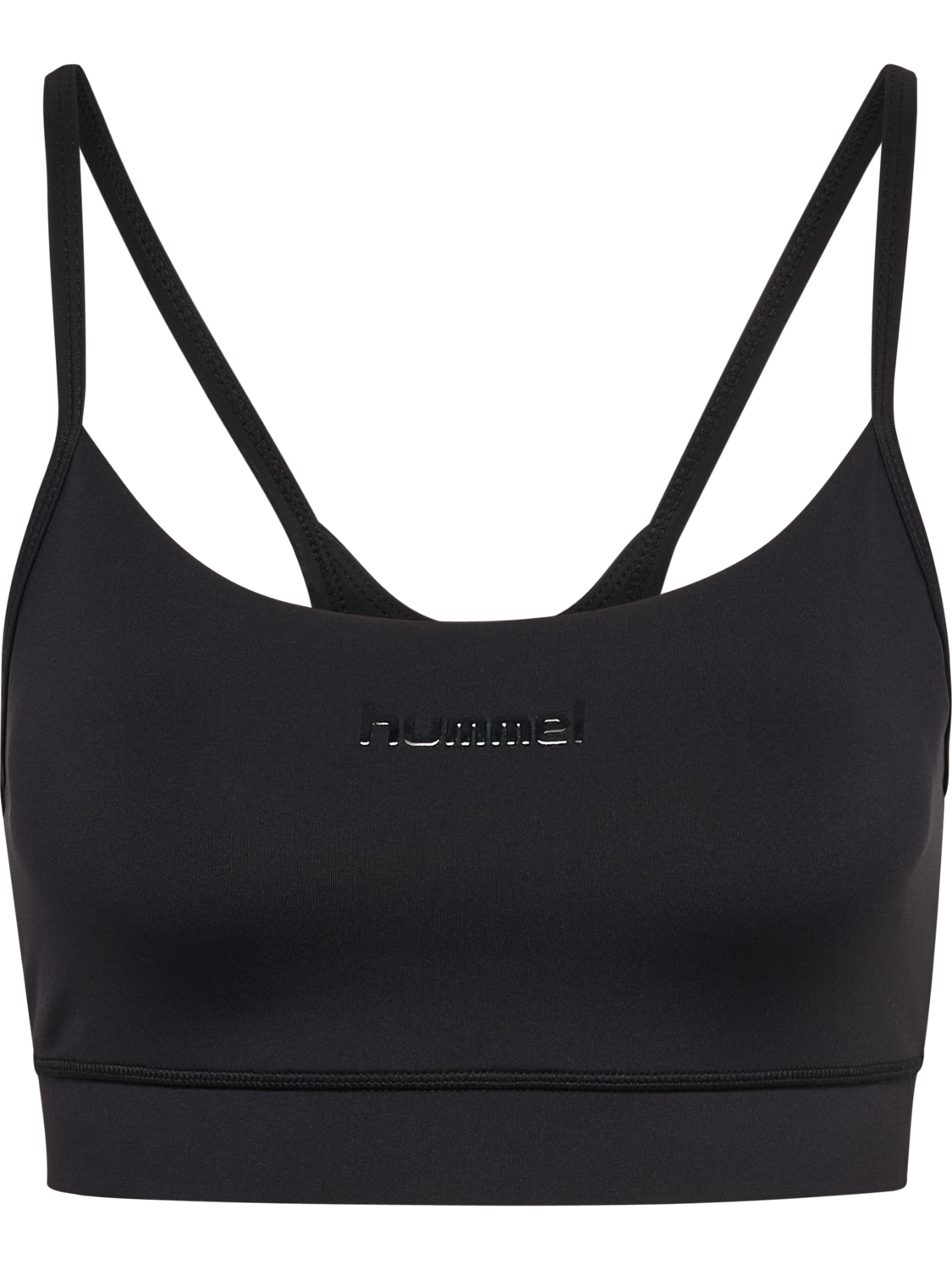 hmlPRIMA MEDIUM SUPPORT BRA, BLACK, packshot