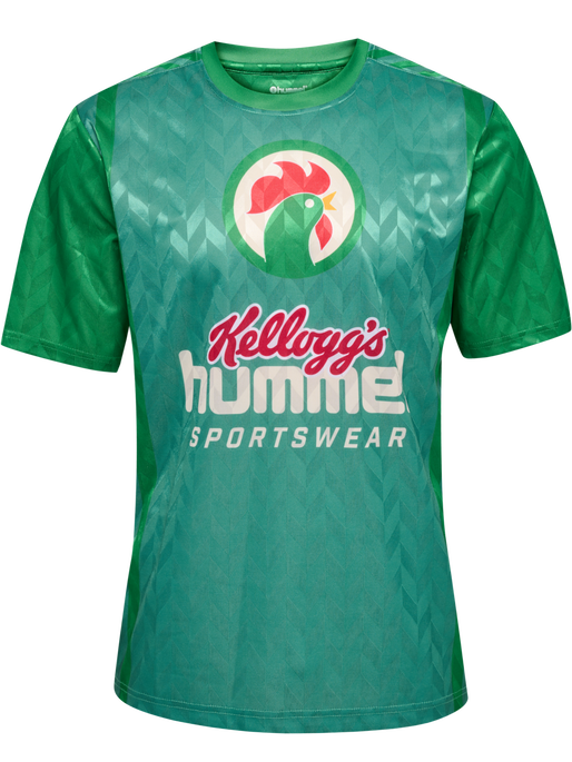 hmlKELLOGG`S JERSEY S/S, FERN GREEN, packshot