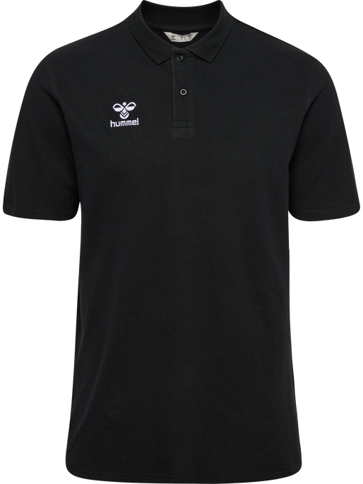 hmlGO 2.0 POLO, BLACK, packshot