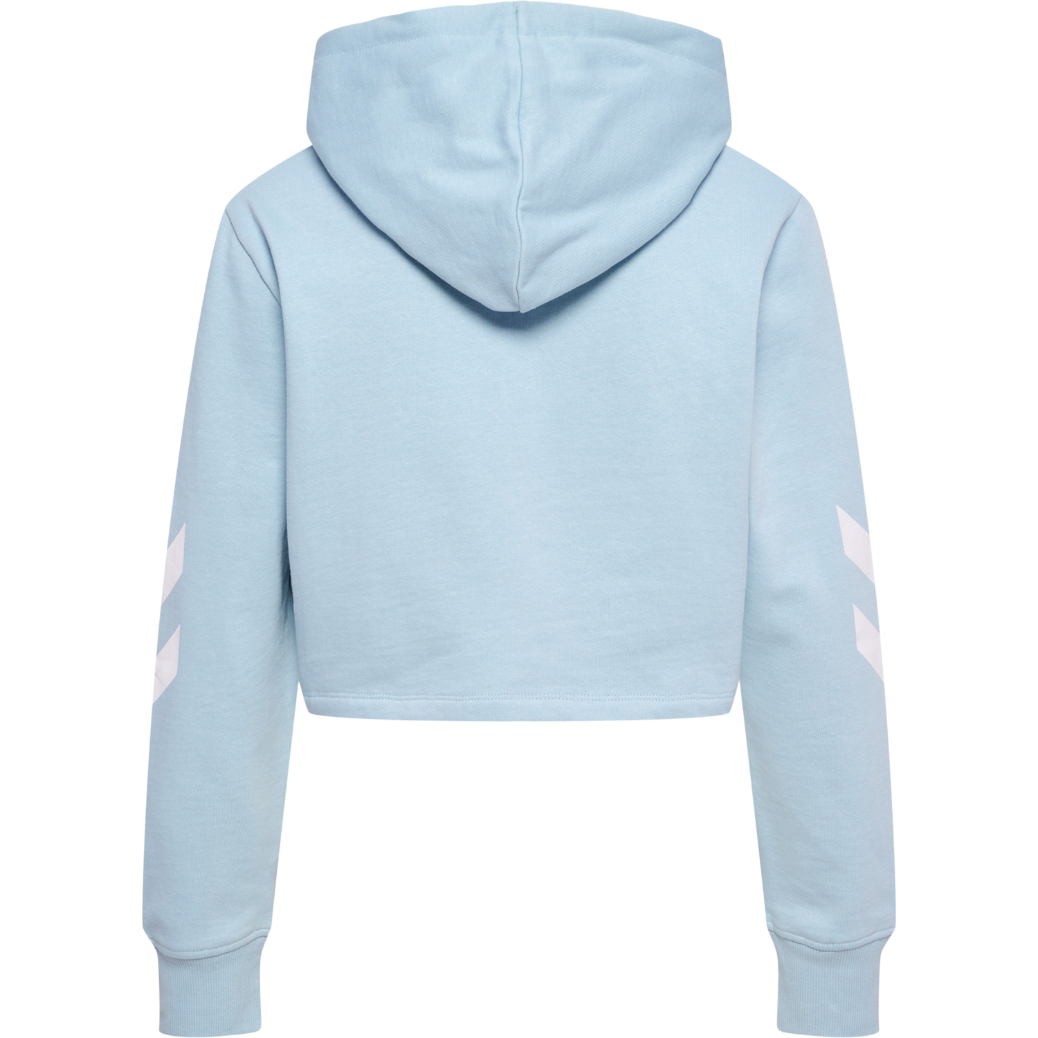 hmlLEGACY WOMAN CROPPED HOODIE, CELESTIAL BLUE, packshot