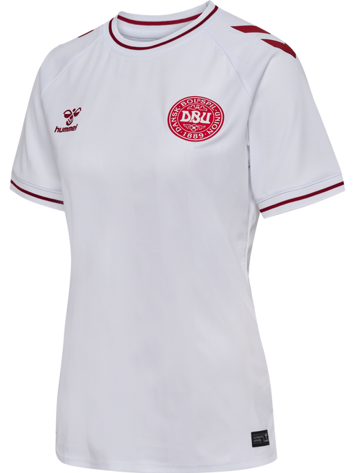 DBU WOMAN 25 AWAY JERSEY S/S, WHITE DBU WOMAN 25 AWAY JERSEY S/S, WHITE, packshot