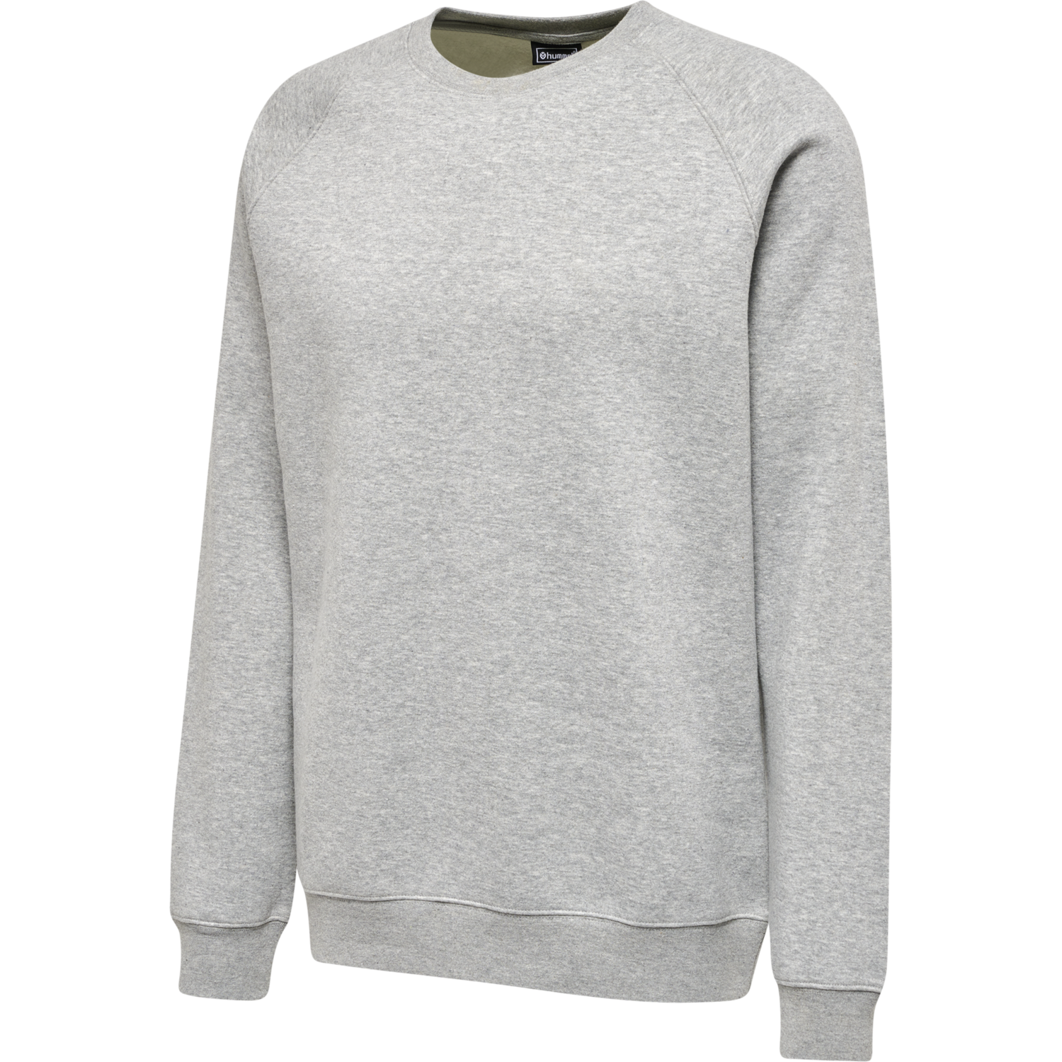 hmlRED HEAVY SWEATSHIRT, GREY MELANGE, packshot