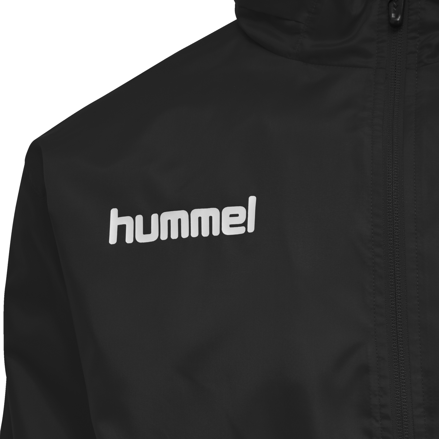 hmlPROMO RAIN JACKET, BLACK, packshot