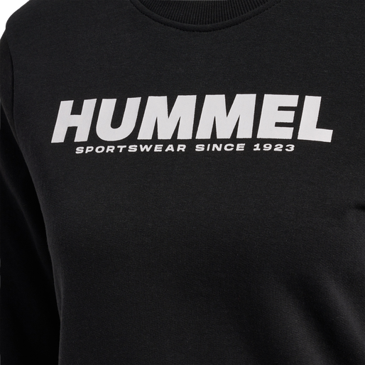 hmlLEGACY WOMAN SWEATSHIRT, BLACK, packshot