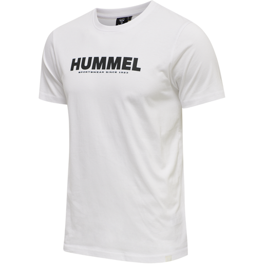 hmlLEGACY T-SHIRT, WHITE, packshot