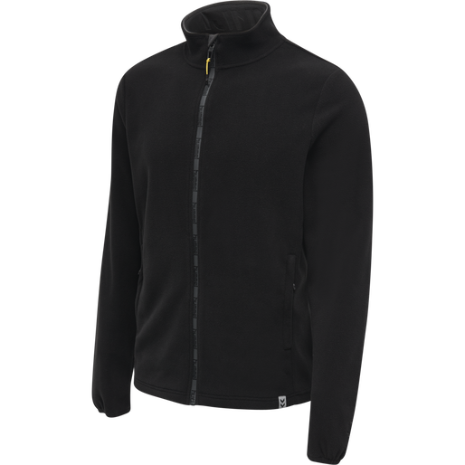Full zip black best sale jacket