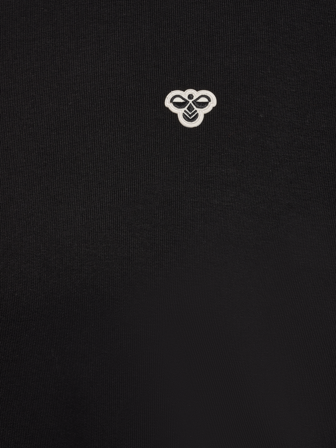 hmlBOXY W CREWNECK BEE, BLACK, packshot
